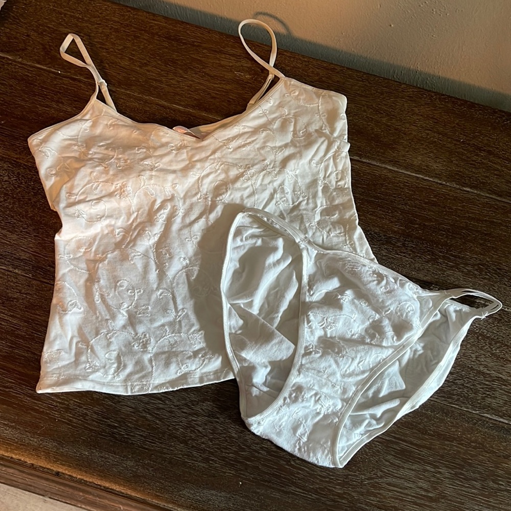 VS camisole and panty set